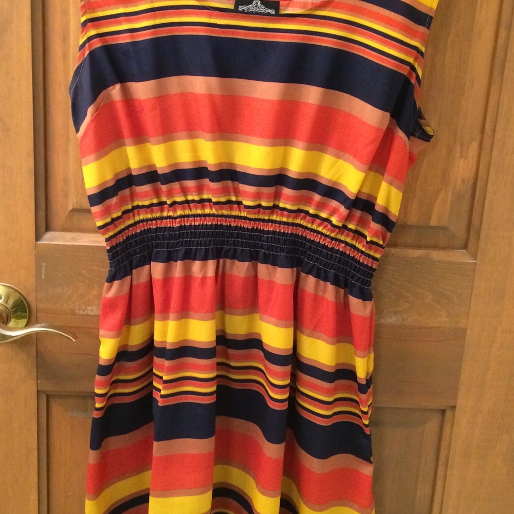 Colorful beach dress
